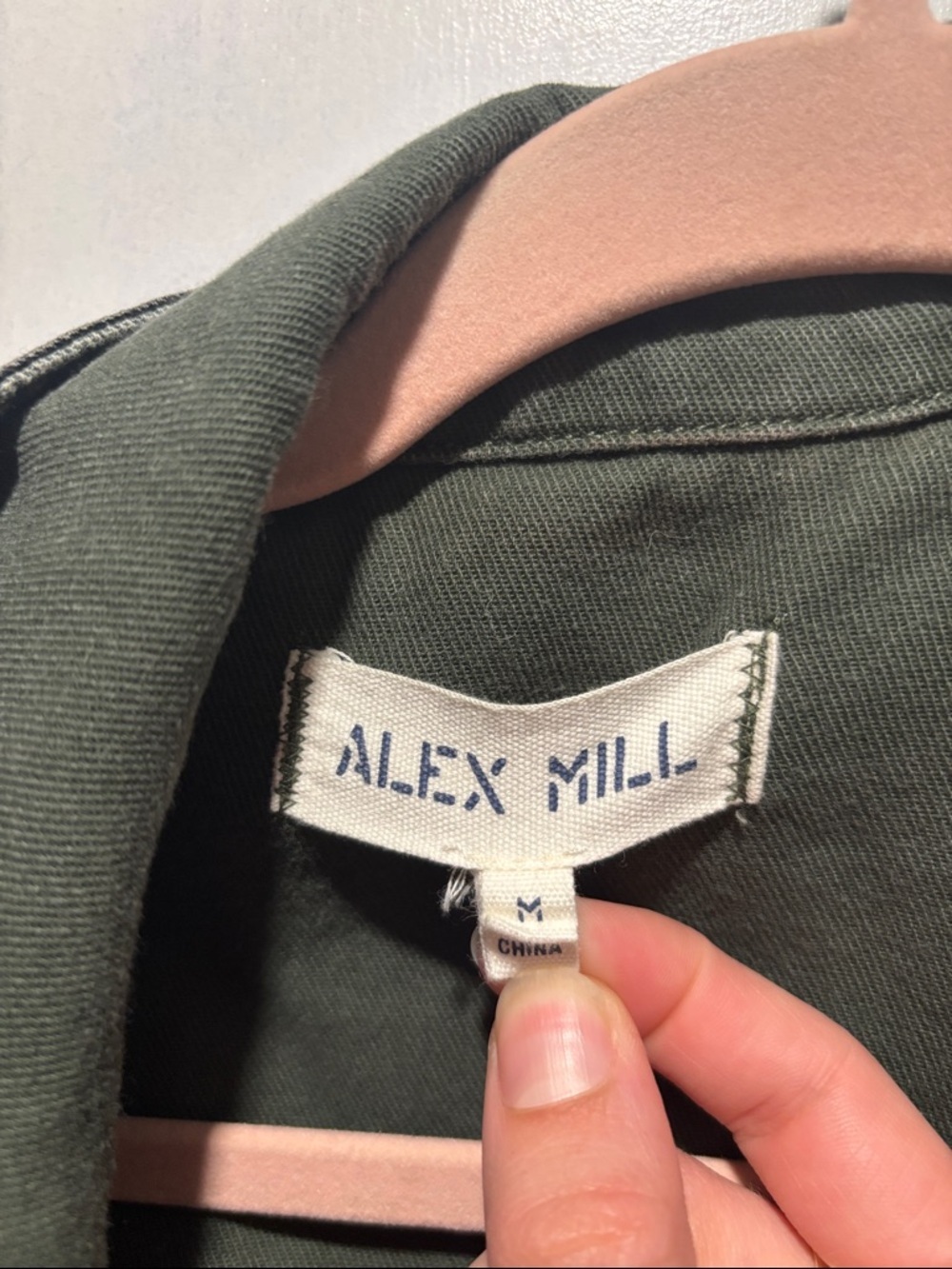 ALEX MILL 9th street cotton bomber jacket - Picture 3 of 7